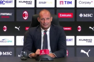 阿莱格里：米兰不缺正印中锋，若丢50球需进150球方可跻身前四