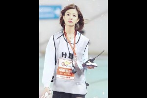 她来了❤！南京奥体女神贾紫婷再次出现在了镜头中